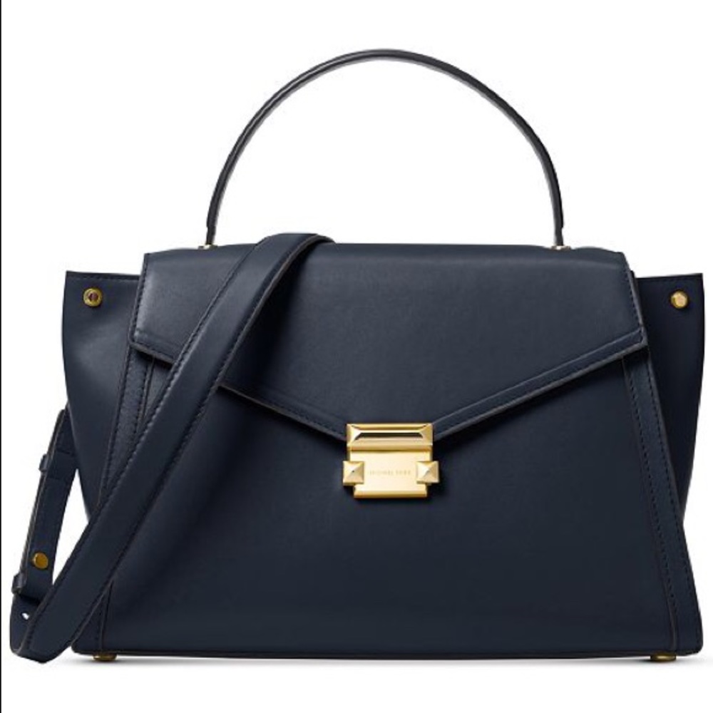 Michael Kors Whitney Large Leather Satchel